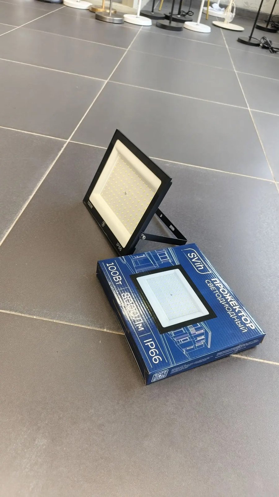 Прожектор светодиодный SVih PS-100-6 100Вт 6500К IP65